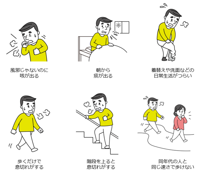 肺の生活習慣病 COPD（慢性閉塞性肺疾患）
