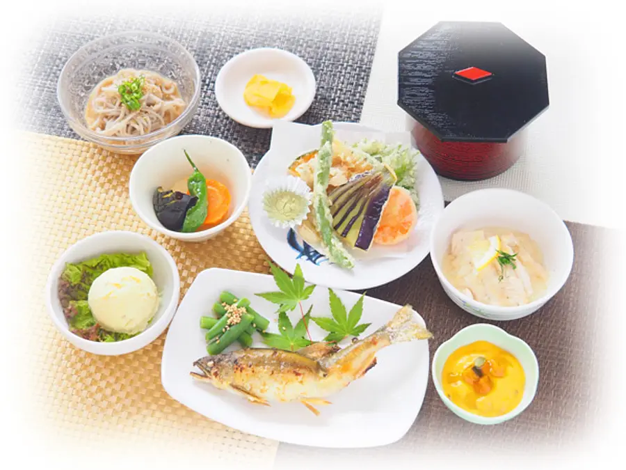 レストランいいたか 夏限定メニュー『清流膳』