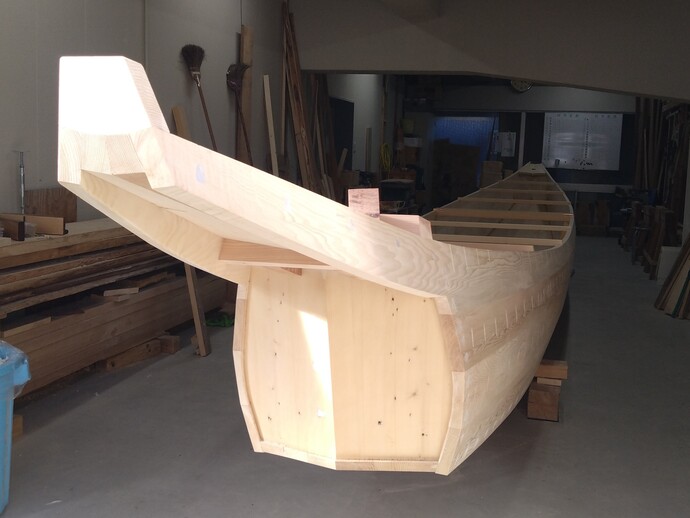 新しい鵜舟の進水式を行います！