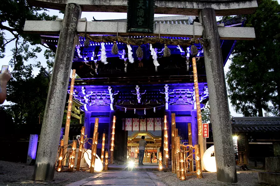 伊賀上野「灯りの城下町」