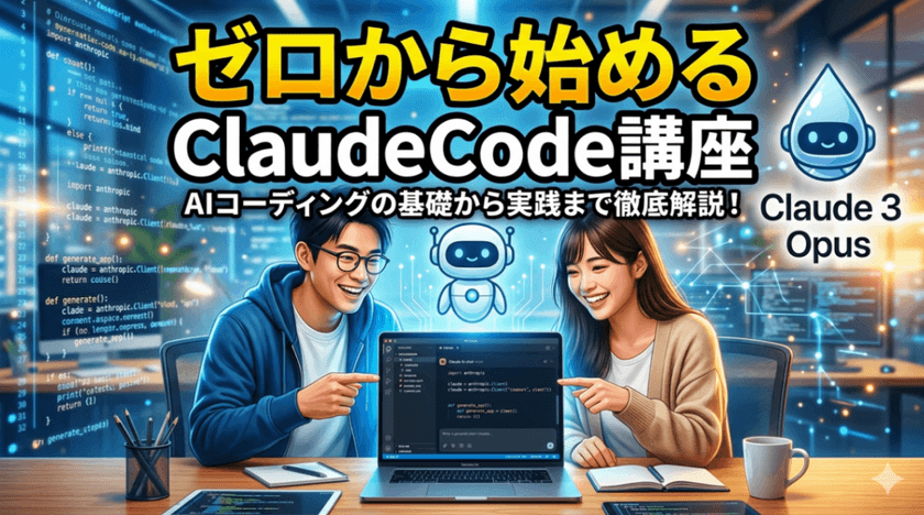 【初心者歓迎・無料】ゼロから始めるClaude Code講座