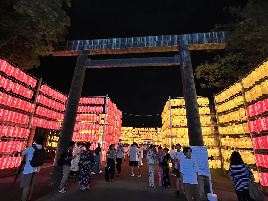 万灯みたま祭