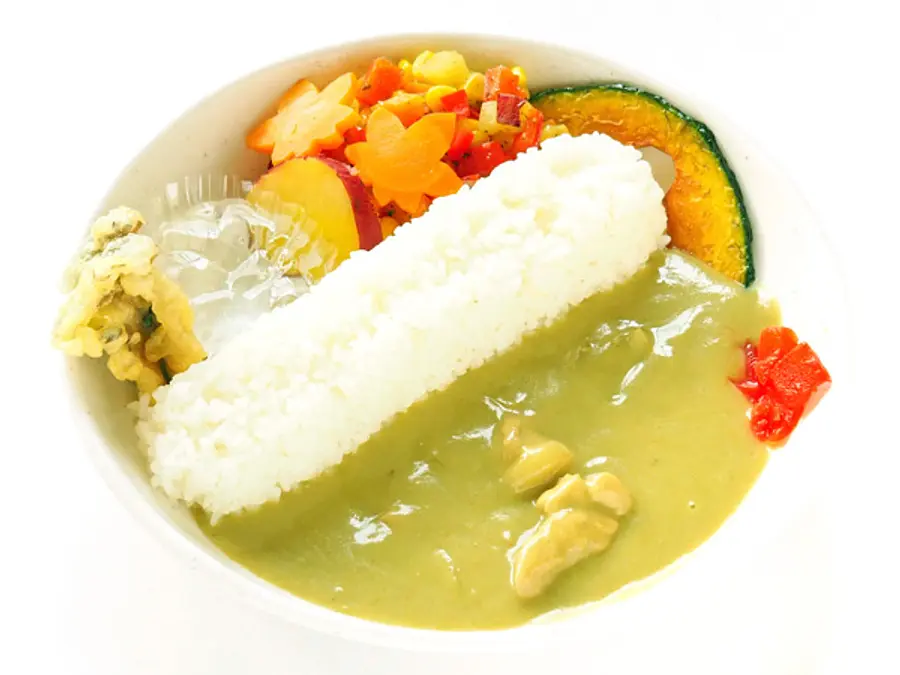レストランいいたか 蓮ダムカレー・秋バージョン