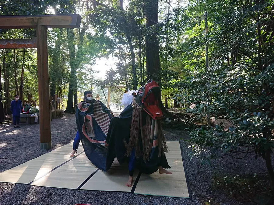 【田丸神社】獅子舞神事