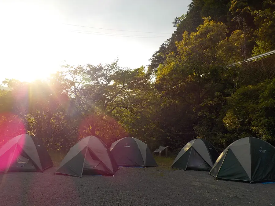 【大杉谷自然学校】家族でキャンプ
