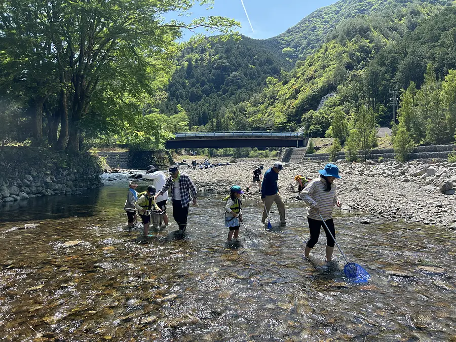 【大杉谷自然学校】山☆川Kids！ in大杉谷「清流で遊ぼう」
