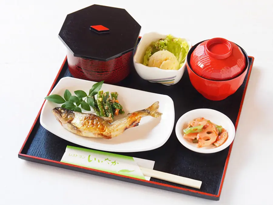レストランいいたか 限定メニュー『鮎定食』