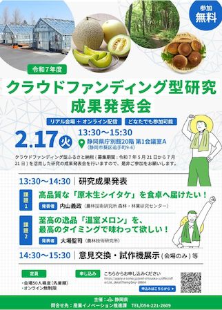 クラウドファンディングを活用した研究