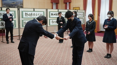 令和7年度静岡県議会だより題字コンクール入賞作品決定